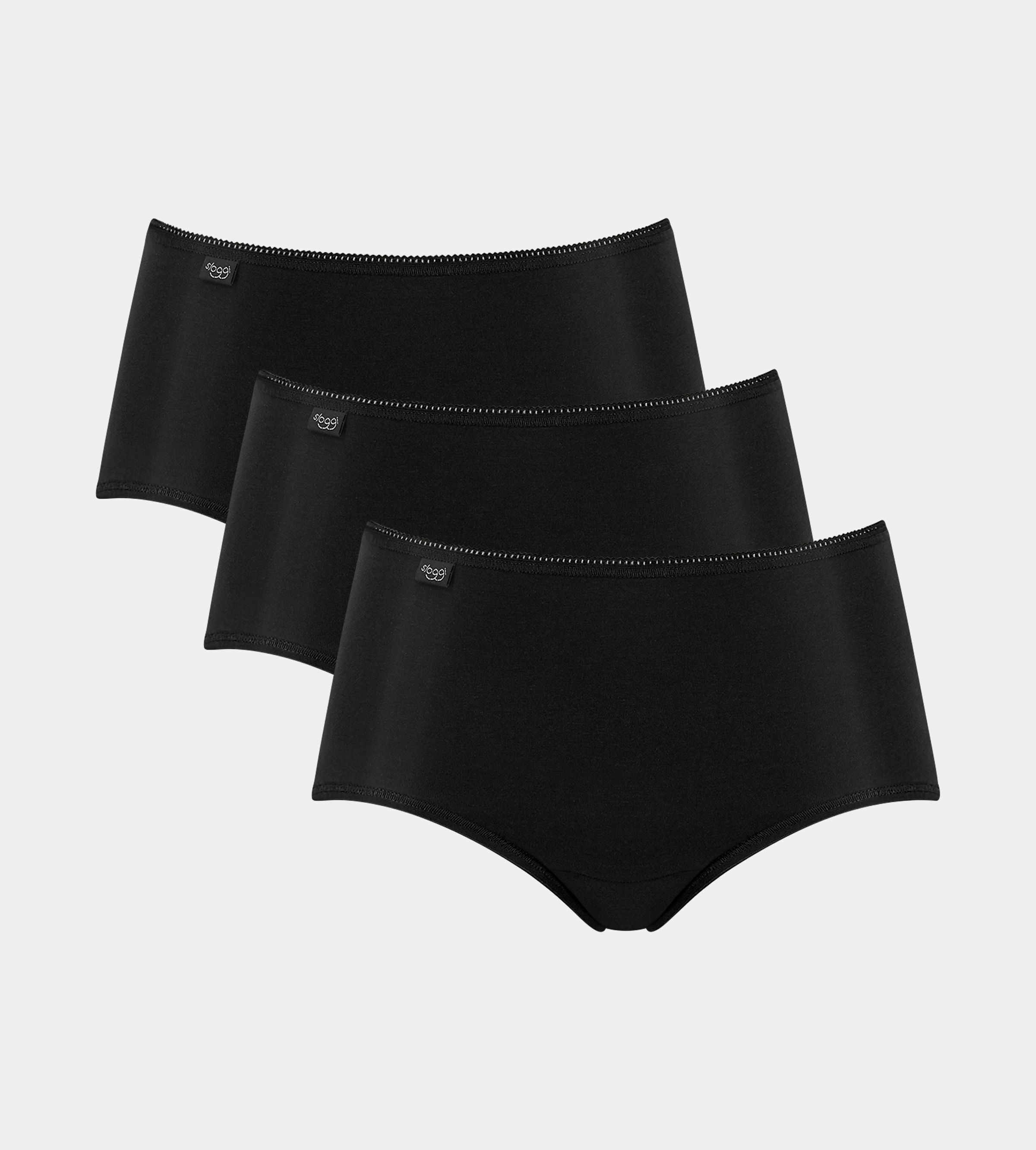 SLOGGI Women's Modern Pajama Bottom - Ribbed Organic Cotton Sleep Shorts